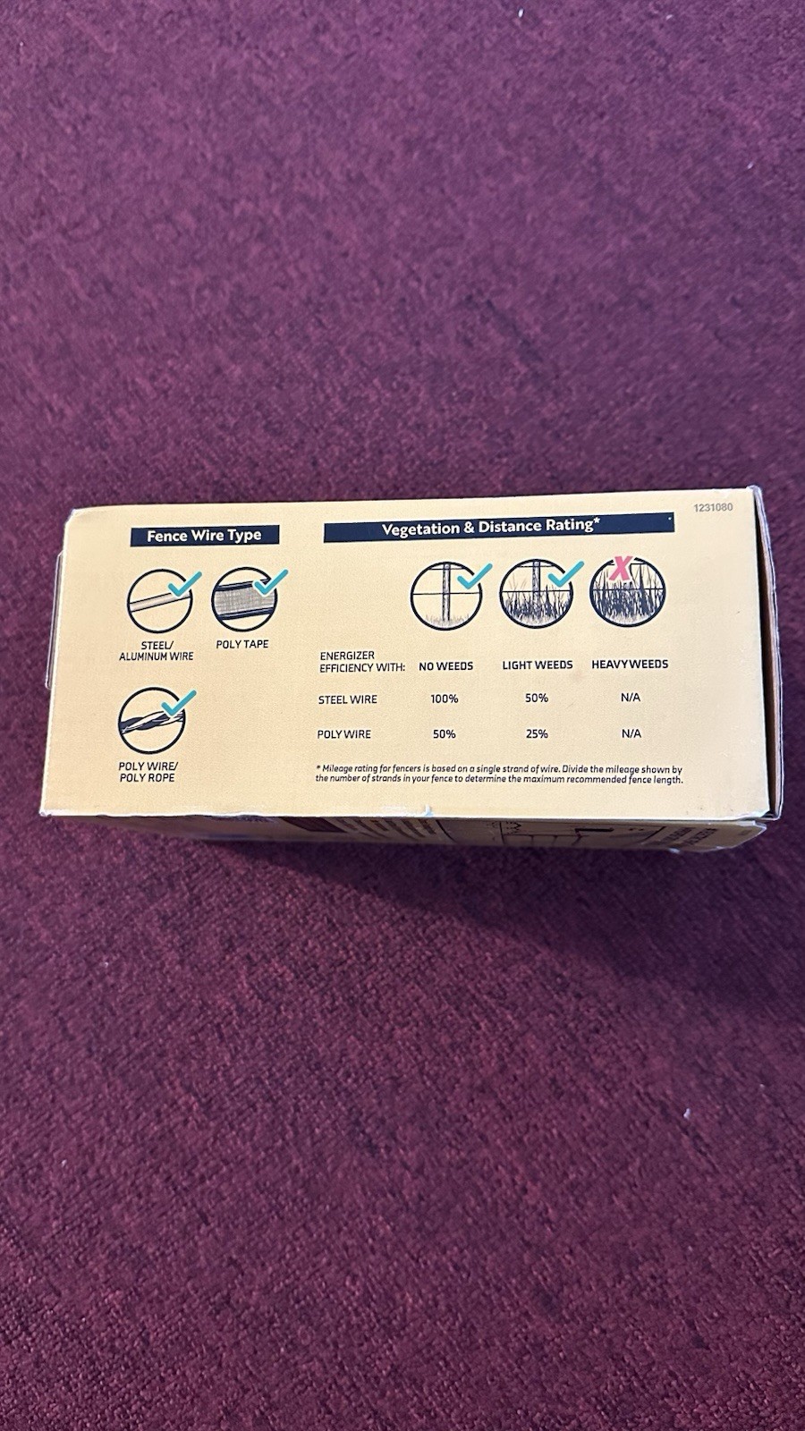 American Farm Works Electric Fence Controller / 2 Miles AC-Powered Low Impedance