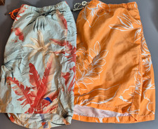 Tommy Bahama Lot of 2 Swim Trunks XXL 2XL Floral