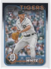 #8 2024 Topps Brendan White Rookie Detroit Tigers 