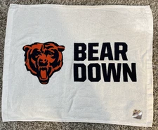 Chicago Bears "Bear Down" SGA 15" x 18" Rally Towel, Bar Towel, Golf Bag Towel