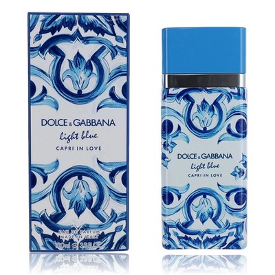 Dolce and Gabbana WOmen Light Blue Capri In Love EDP Spray 3.4 oz