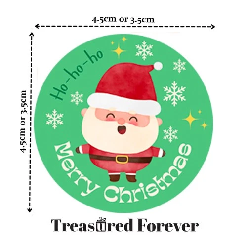 Christmas Chocolate Coins & Sticker Party Favors Kids Party Bag Fillers Festive - Picture 3 of 4