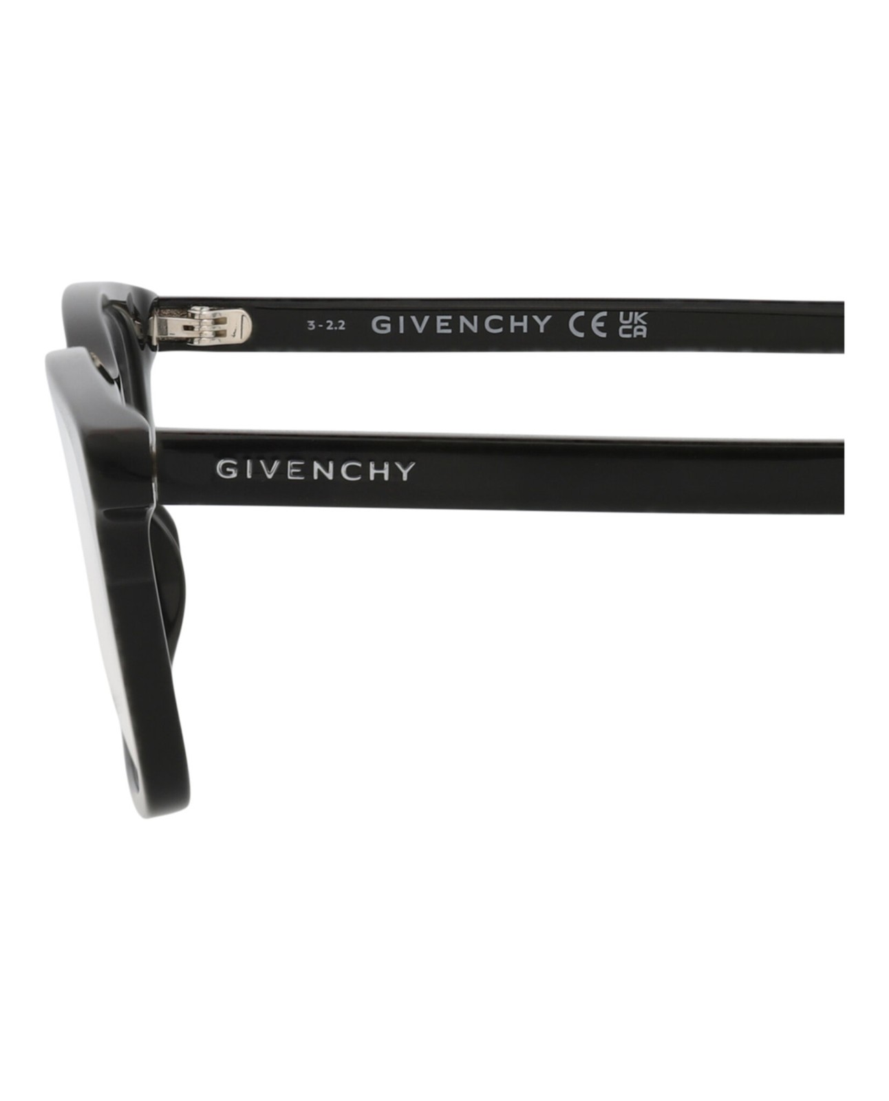 Givenchy Womens Square/Rectangle Black Black Tran… - image 4