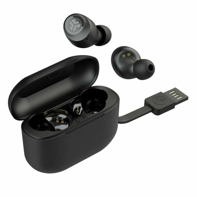 JLab Go Pop  Wireless Active Earphones, Black  - Brand New!