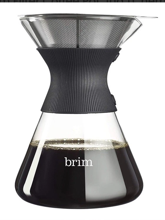 Набор для заваривания кофе Brim Pour Over — 6 чашек, опыт кустарного заваривания — новый в коробке - Изображение 4 из 4