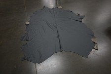 Dark Gray Pigmented Genuine Leather Cowhides Upholstery Craft DIY 5419