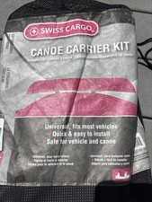 Swiss Cargo Universal Canoe Carrier Kit Cartruck Rack W Straps Foam Blocks Swiss Cargo Universal Canoe Carrier Kit Cartruck Rack W Straps Foam Blocks