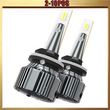 Auxito 880 Led White Fog Lamps Daytime Running Light Bulbs Replace Halogen 2-10x