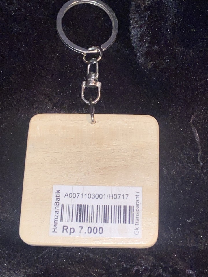 Java Touristic Map Borobudur Temple Indonesia Travel Souvenir Keychain Key Ring Buddha ...