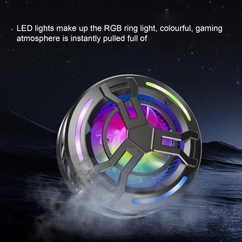 Tablet Cooling Fan 5500R/min LED Temperature Display 24W Magnetic Tablet Cooler - Afbeelding 12 van 12