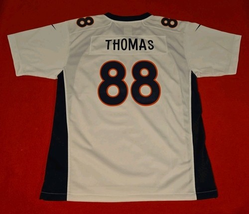 Denver Broncos NFL Demaryius Thomas #88 Nike Jersey White Youth XL 18-20 EUC - Picture 9 of 16