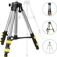 1.2M Laser Level Tripod Adjustable Laser Level Stand Heavy Duty 5/8 inch Thread