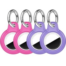Waterproof Airtag Holder - 4 Pack Protective Cases for Keys, Luggage, Pets