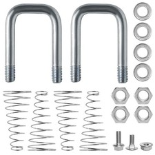 1900-2-1600 Replacement Safety Chain Trailer U-Bolt Kit for B W Gooseneck