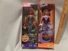 "Halloween Barbie" lot of 2 colectable dolls-VTG 2002 & 2003-Mattel