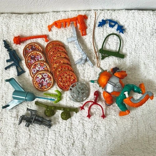 Teenage Mutant Ninja Turtles Vintage Accessories  Scuba Jet Spear Pizzas Belts