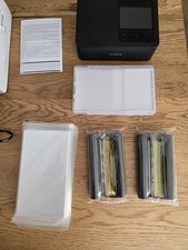 Canon Selphy CP1500 Photo Printer, Paper & Ink Bundle