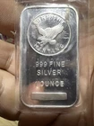 1 Oz .999 Fine Silver Bar Sunshine Minting