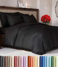 Duvet Cover Full Size Set - Extra Soft Full Duvet Cover 80" X 90" with 2 Pillow