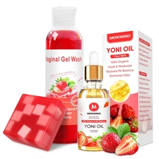 Feminine Wash & Yoni Soap Bar & Yoni Oil for Women pH Balance, Yoni Wash for Vag