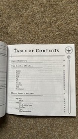 Quake III 3 Arena Dreamcast Manual ONLY Official Instruction Booklet