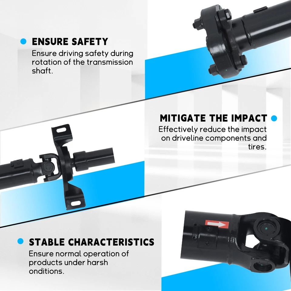 Rear Driveshaft Prop Shaft Assembly For Mercedes-Benz W204 C230 C250 C300 AWD Foto 3 de 4