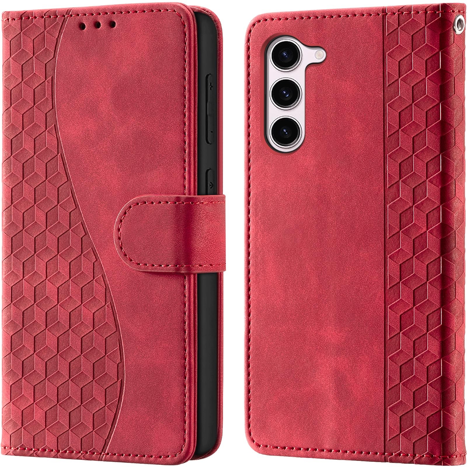 Coque pour Samsung Galaxy S23 rabat aimanté et fentes pour cartes bancaires
