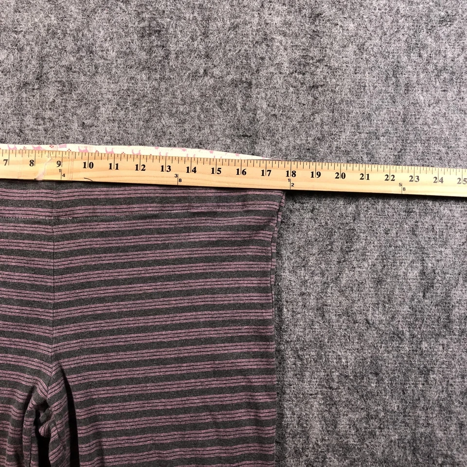 Pantalones Victoria's Secret Rosa Mujer Medianos Gris Rosa Rayas Salón Pijama Dormir Foto 4 de 4