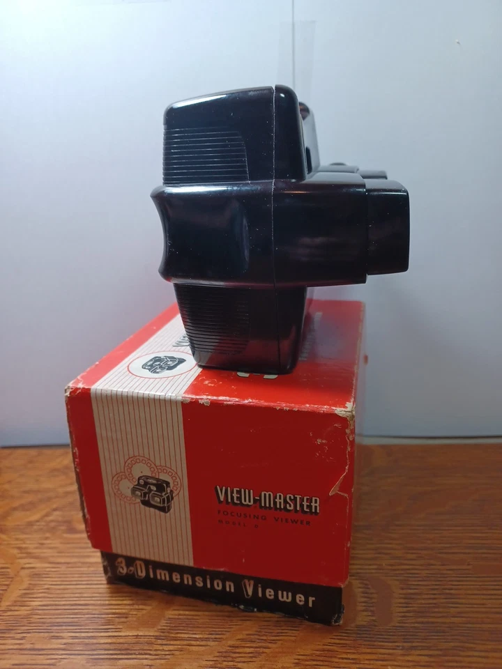 View Master Model "D” Viewer Not Working Parts Restoration W/ box as is JRRDS - Image 2 of 4