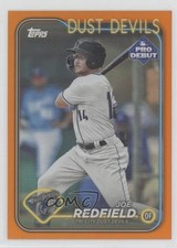 2024 Topps Pro Debut Orange Foil 5/25 Joe Redfield #PD-5 16tx