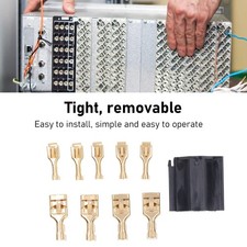 10 Set Relay Connector Kit 5 Pin Case Holder 12V Socket 30A 40A With For Repair