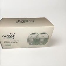 MOTIF AURA WEARABLE BREAST PUMPS New Open Box