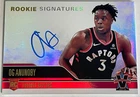 2017-18 Panini Vanguard OG Anunoby #128 Rookie Signatures Autograph RC #73/99