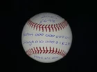 KERRY WOOD SIGNED OFFICIAL MAJOR LEAGUE BASEBALL WITH 4 INSCRIPTIONS - JSA COA