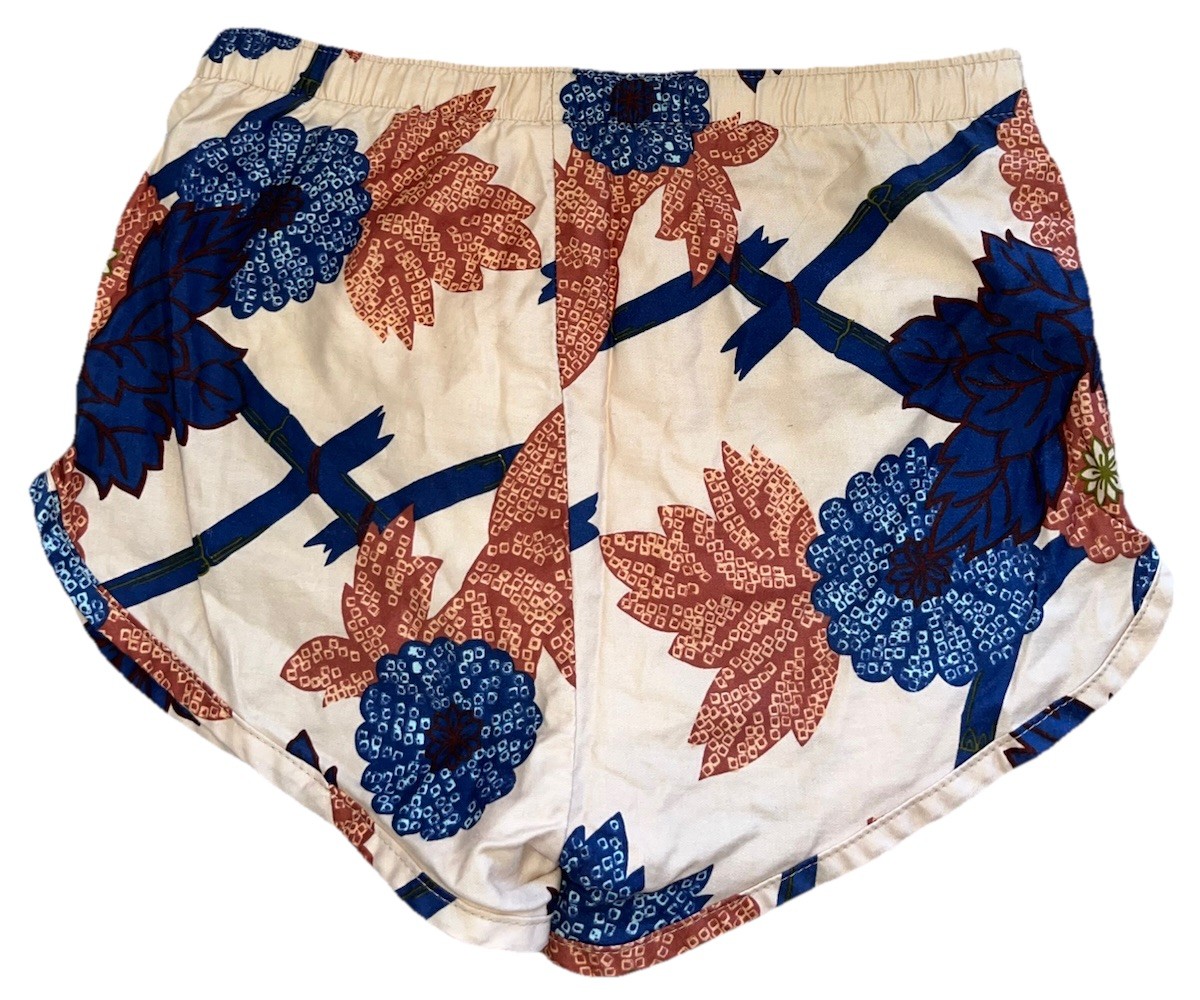 VTG 70s 80s California Shores Swim Trunks Suit Shorts Men’s Floral Sz Medium 32”