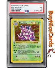Nidoking [1st Edition] #11 Prices | Pokemon Base Set | Pokemon Cards