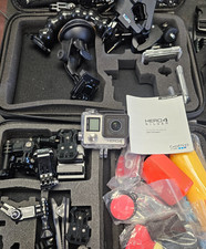 GO PRO HERO 4 SILVER EDITION CAMERA WITH ACCESSORIES