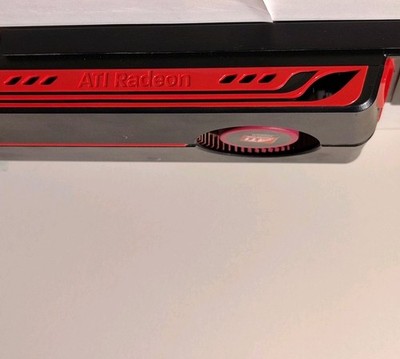 ATI Radeon PCI Express Graphics Card DVI DisplayPort Fan with Heatsink
