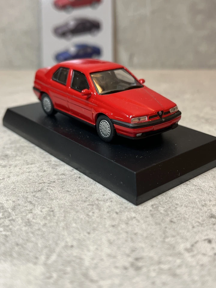 Kyosho 1/64 Alfa Romeo 155 Red 8F3 - Image 3 of 4