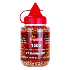 Crosman Copperhead 4.5mm Copper-Coated BBs 1500-count 1500-count, 0