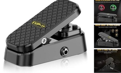 Volume & Expression Pedal for Electric Guitar, Dual Volume Expression Combo