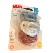 NUK Silicone Pacifiers Set of Three