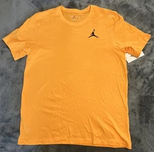 Medium Air Jordan Jumpman Logo Embroidered T-Shirt Short Sleeve Men