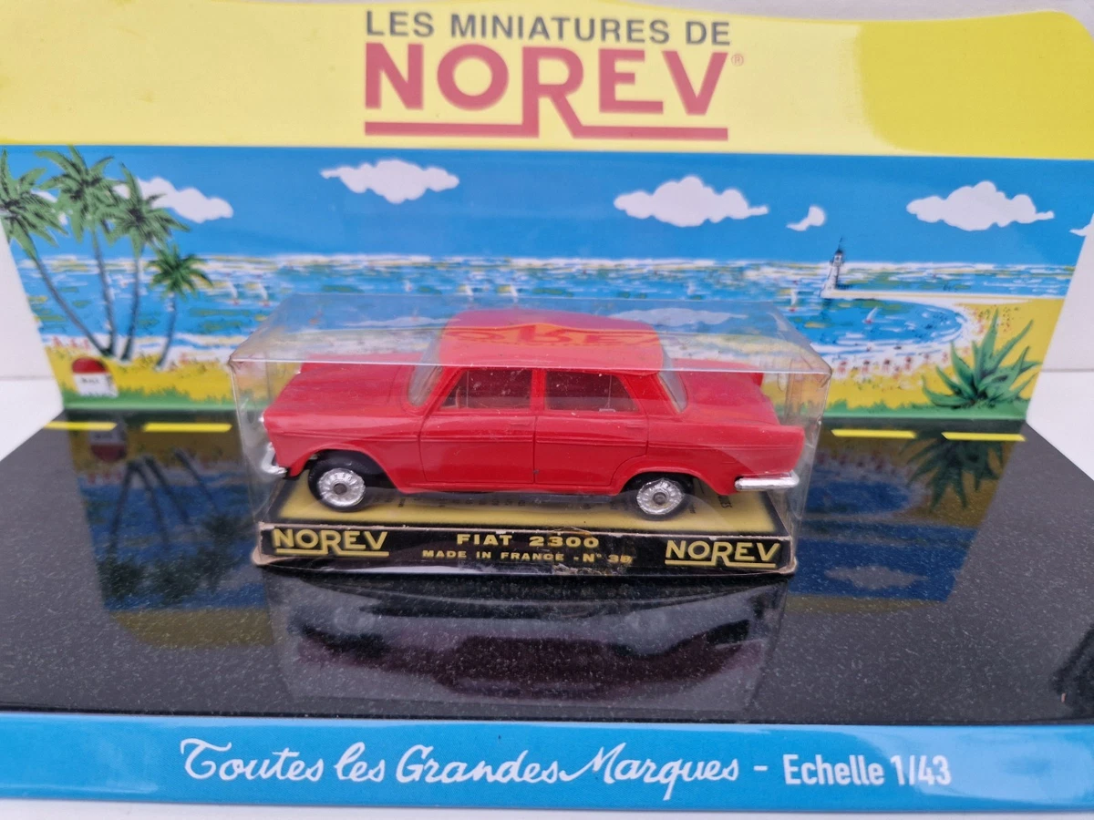Norev Fiat Coupé 2300 Bleue – Miniature 1/43, état TB, Collection