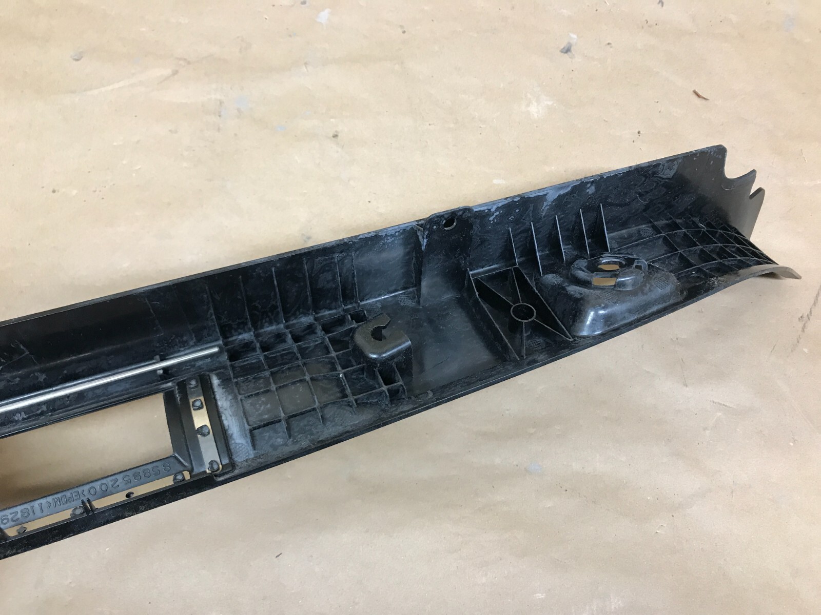 2020 Ferrari California T Portofino Rear Trunk Latch Cover Scuff Plate Sill OEM
