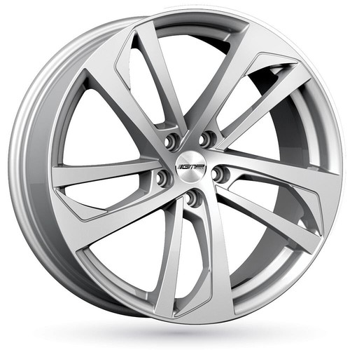4 Jantes Alu GMP Stellar 17 Pouces 7.5J 5x112 ET35 Poli Anthracite - Look Sportif Et Élégant