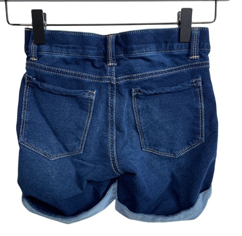 Tommy Bahama Shorts Girls Blue Jean Denim Size 8 Kids Stretch Casual Pull On - Picture 5 of 13