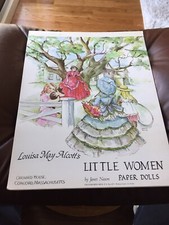 Paper Dolls Louisa May Alcott's Little Women By Janet Nason UNCUT