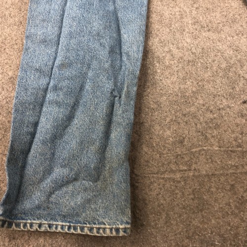 Carhartt Jeans Mens 38x34 Pockets Work Denim Distressed Worn Workwear a1* - Picture 3 of 13