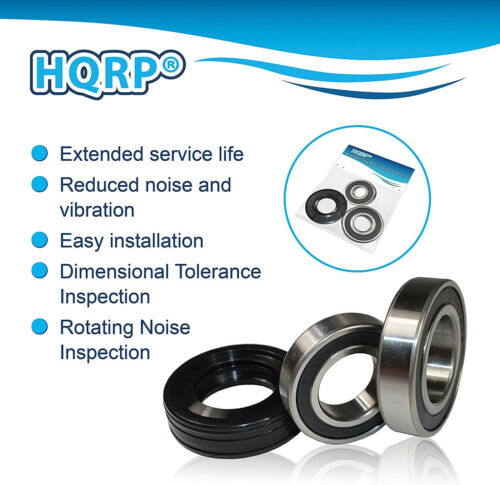 Bearing and Seal Kit for Whirlpool Duet Sport Front Load Washer Tub AP3970398 - Picture 3 of 5